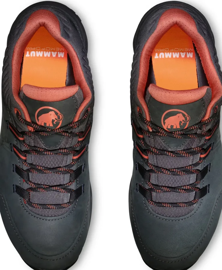Hiking Shoes & Boots|Walking Shoes-Mammut Womens Nova IV Low GTX Shoes - Black-Apricot Brandy