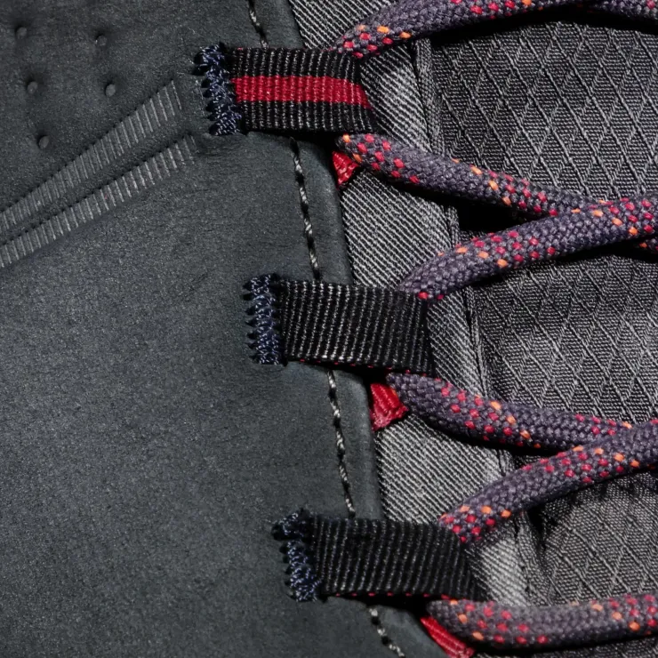 Hiking Shoes & Boots|Mid Height Boots-Mammut Womens Nova IV Mid GTX Boots - Black-Blood Red