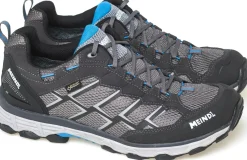 Hiking Shoes & Boots|Walking Shoes-Meindl Mens Activo GTX Shoes - Anthracite-Ocean