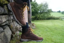 Hiking Shoes & Boots|Hiking Boots-Meindl Mens Baltimore GTX Boot - Chestnut-Mustard Yellow