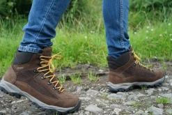 Hiking Shoes & Boots|Hiking Boots-Meindl Mens Baltimore GTX Boot - Chestnut-Mustard Yellow