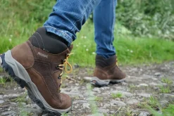 Hiking Shoes & Boots|Hiking Boots-Meindl Mens Baltimore GTX Boot - Chestnut-Mustard Yellow