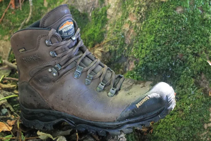 Hiking Shoes & Boots|Hiking Boots-Meindl Mens Kansas GTX Boots - Old Loden