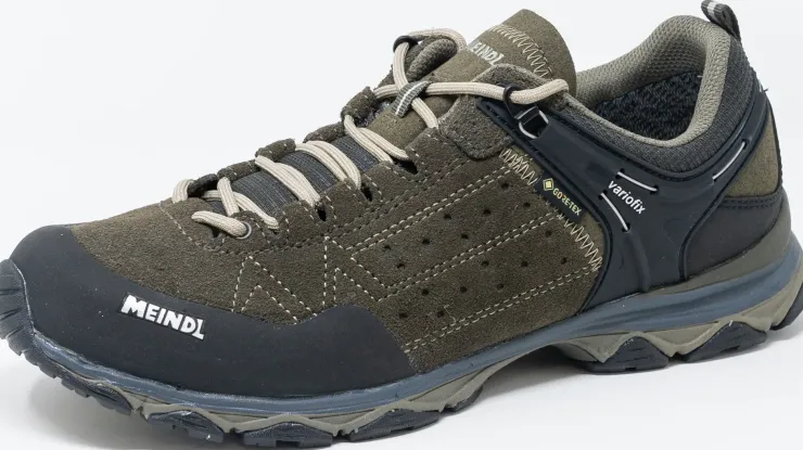 Hiking Shoes & Boots|Walking Shoes-Meindl Mens Ontario GTX Shoes - Black-Brown