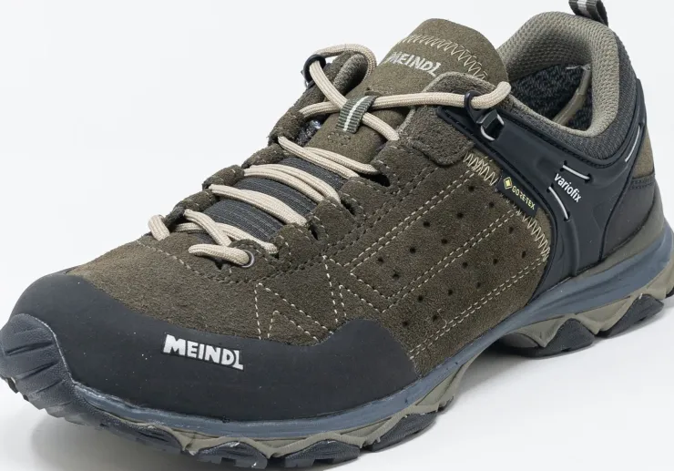 Hiking Shoes & Boots|Walking Shoes-Meindl Mens Ontario GTX Shoes - Black-Brown