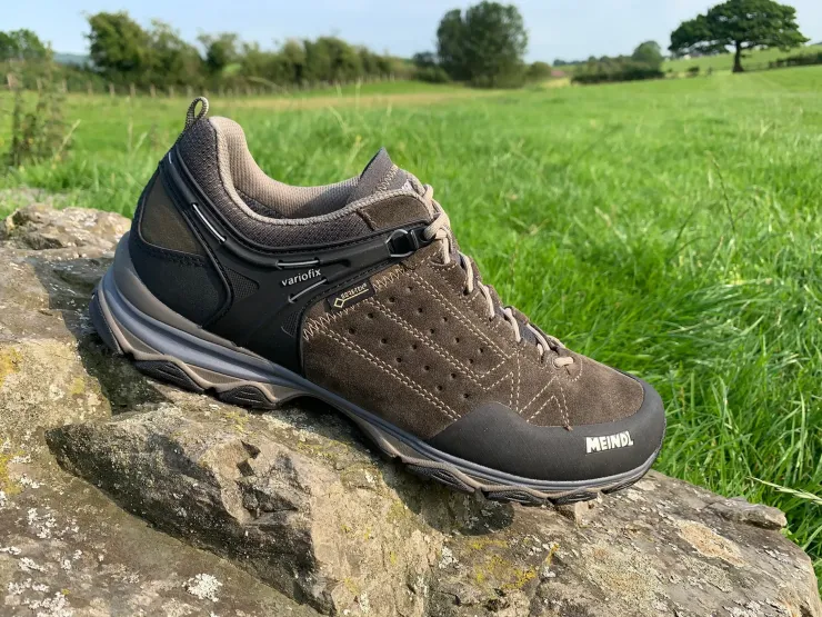 Hiking Shoes & Boots|Walking Shoes-Meindl Mens Ontario GTX Shoes - Black-Brown