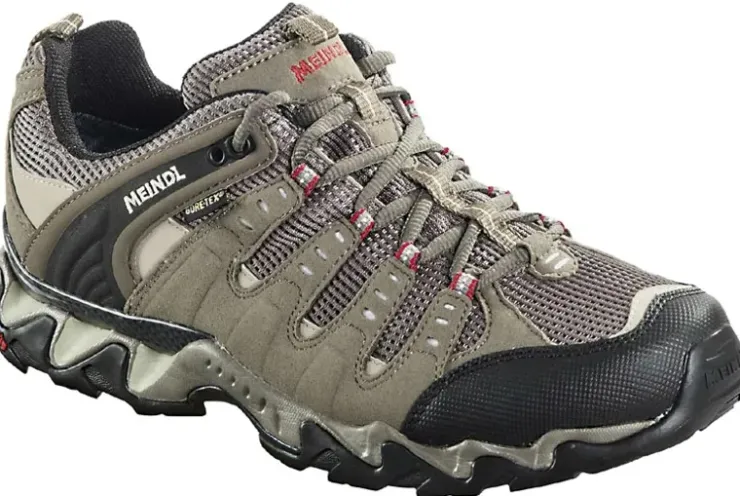 Hiking Shoes & Boots|Walking Shoes-Meindl Mens Respond GTX Shoes - Reed-Red