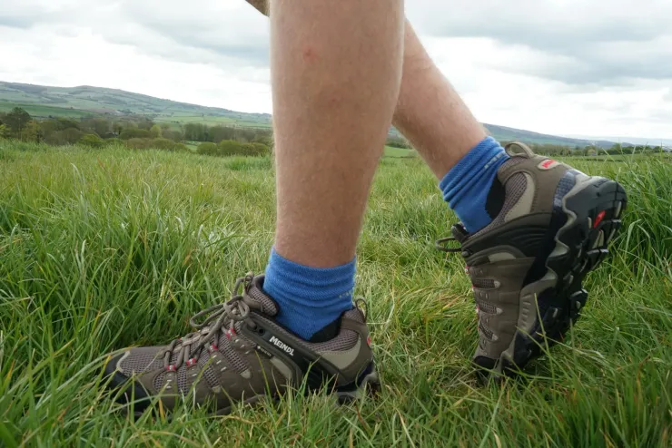 Hiking Shoes & Boots|Walking Shoes-Meindl Mens Respond GTX Shoes - Reed-Red