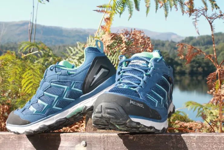 Hiking Shoes & Boots|Walking Shoes-Meindl Womens Activo GTX Shoes - Jeans-Mint
