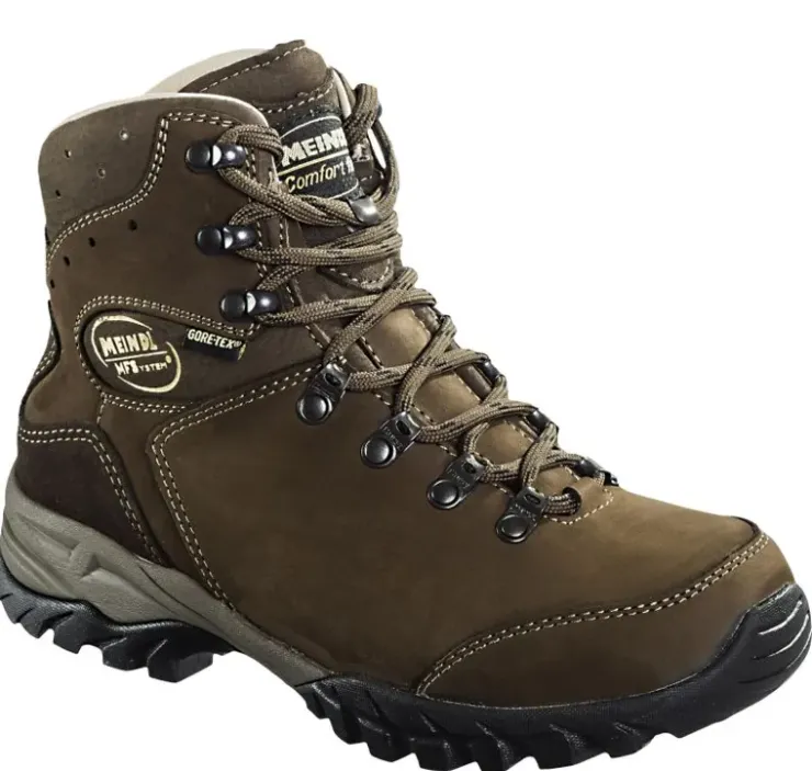 Hiking Shoes & Boots|Hiking Boots-Meindl Womens Meran GTX Boots - Brown