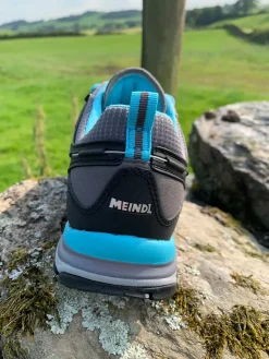 Hiking Shoes & Boots|Walking Shoes-Meindl Womens Ontario GTX Shoes - Grey-Azure