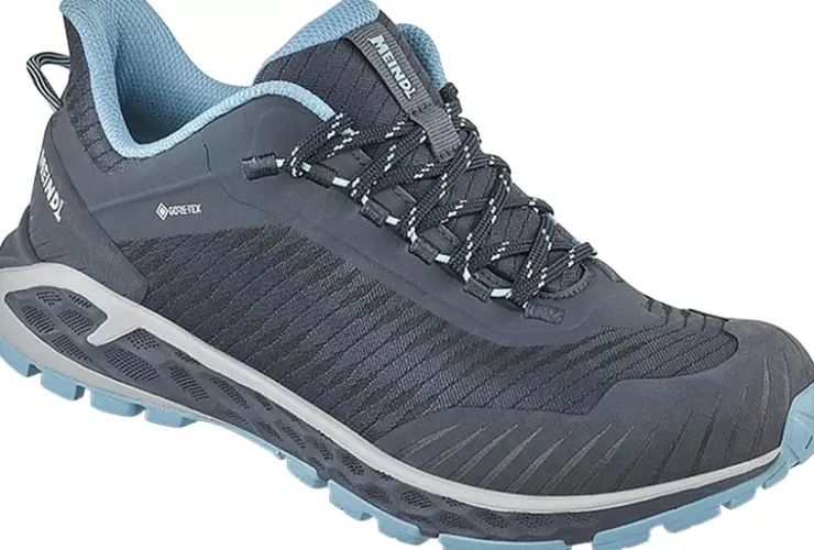 Hiking Shoes & Boots|Walking Shoes-Meindl Womens Power Walker 4.2 Shoes - Navy-Azure