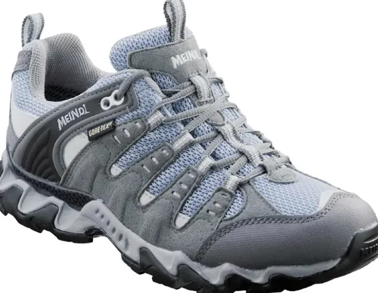 Hiking Shoes & Boots|Walking Shoes-Meindl Womens Respond GTX Shoes - Graphite-Sky
