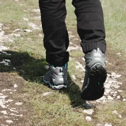 Hiking Shoes & Boots|Mid Height Boots-Meindl Womens Respond Mid II GTX Boots - Anthracite-Turquoise