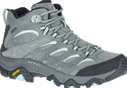 Hiking Shoes & Boots|Mid Height Boots-Merrell Womens Moab 3 Mid GTX Shoes - Sedona Sage