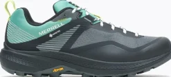 Walking Shoes-Merrell Womens MQM Flex 3 GTX Shoes - Jade-Granite