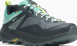 Walking Shoes-Merrell Womens MQM Flex 3 GTX Shoes - Jade-Granite