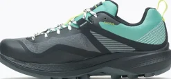 Walking Shoes-Merrell Womens MQM Flex 3 GTX Shoes - Jade-Granite