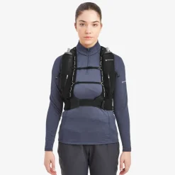 Fast & Light Rucksacks And Vests-Montane Gecko VP 12+ Running Vest - Black