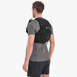 Fast & Light Rucksacks And Vests-Montane Gecko VP 12+ Running Vest - Black