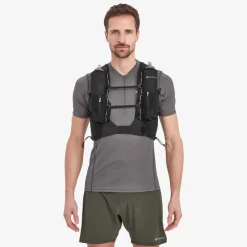 Fast & Light Rucksacks And Vests-Montane Gecko VP 5+ Running Vest - Black