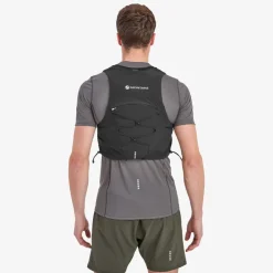 Fast & Light Rucksacks And Vests-Montane Gecko VP 5+ Running Vest - Black