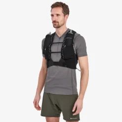 Fast & Light Rucksacks And Vests-Montane Gecko VP 5+ Running Vest - Black
