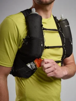 Fast & Light Rucksacks And Vests-Montane Gecko VP + Running Vest - Black