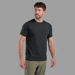 T-Shirts & Baselayers-Montane Mens Alhena T Shirt - Black
