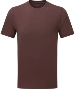 T-Shirts & Baselayers-Montane Mens Alhena T Shirt - Dark Garnet
