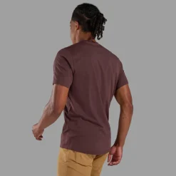 T-Shirts & Baselayers-Montane Mens Alhena T Shirt - Dark Garnet