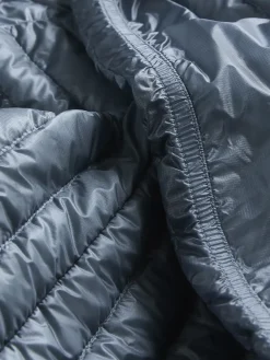 Insulated Jackets-Montane Mens Alpine 850 Nano Hoodie - Stone Blue