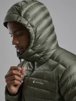 Insulated Jackets-Montane Mens Anti-Freeze Hoodie - Caper