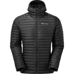 Insulated Jackets-Montane Mens Anti-Freeze Lite Hoodie - Black
