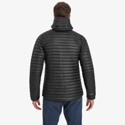 Insulated Jackets-Montane Mens Anti-Freeze Lite Hoodie - Black