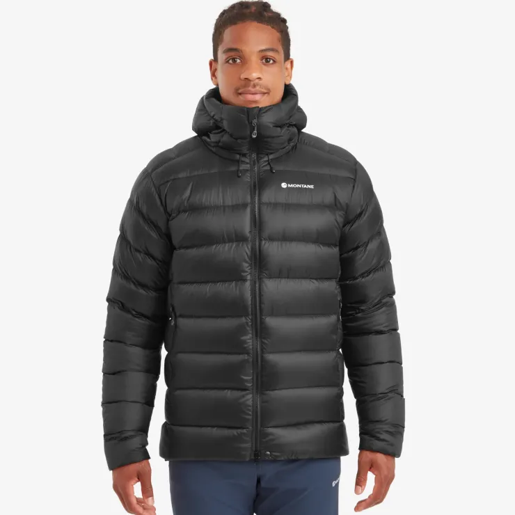 Insulated Jackets-Montane Mens Anti-Freeze XT Hoodie - Black