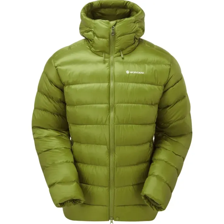 Insulated Jackets-Montane Mens Anti-Freeze XT Hoodie - Alder Green