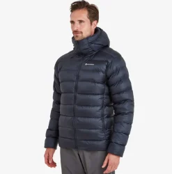 Insulated Jackets-Montane Mens Anti-Freeze XT Hoodie - Eclipse Blue