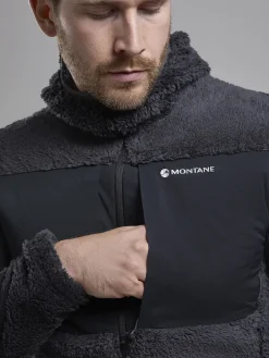 Fleece & Mid Layer-Montane Mens Caldus XT Hoodie - Midnight Grey