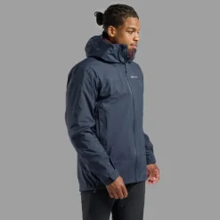 Waterproof Jackets-Montane Mens Cetus Jacket - Eclipse Blue