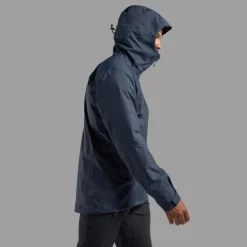Waterproof Jackets-Montane Mens Cetus Jacket - Eclipse Blue