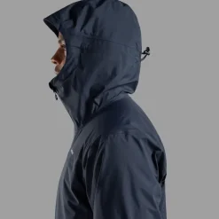 Waterproof Jackets-Montane Mens Cetus Jacket - Eclipse Blue