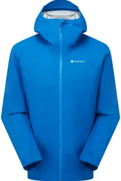 Waterproof Jackets-Montane Mens Cetus Jacket - Neptune Blue