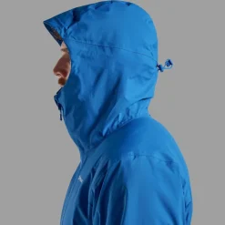 Waterproof Jackets-Montane Mens Cetus Jacket - Neptune Blue