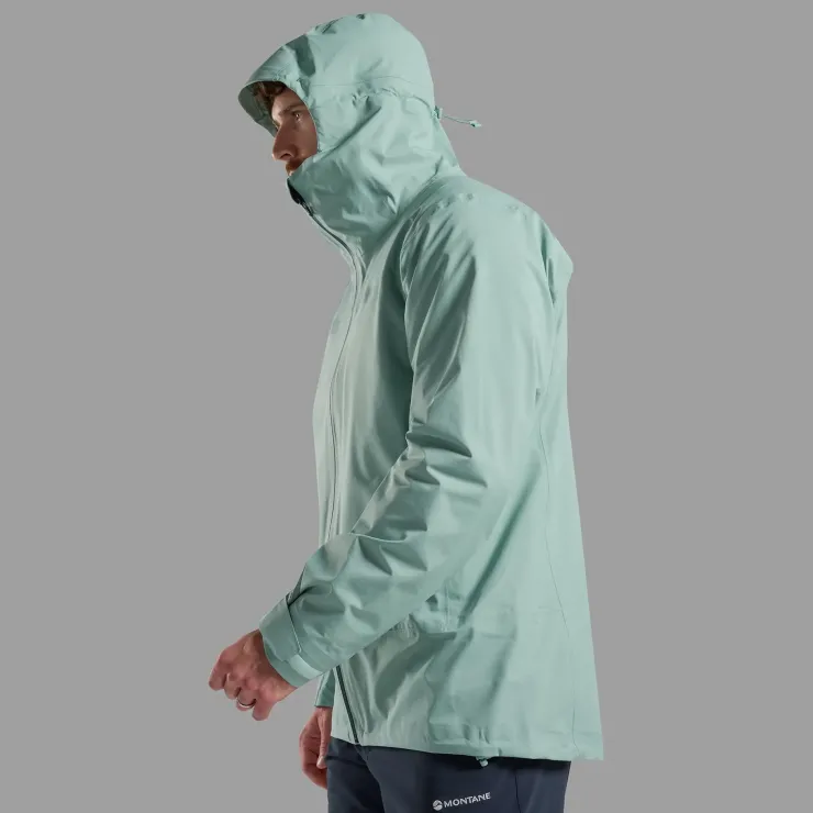 Waterproof Jackets-Montane Mens Cetus Jacket - Sea Mist
