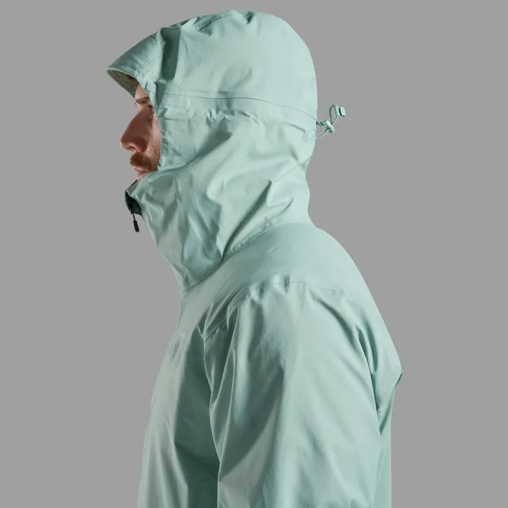 Waterproof Jackets-Montane Mens Cetus Jacket - Sea Mist