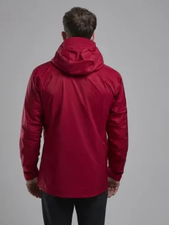 Waterproof Jackets-Montane Mens Cetus Lite Jacket - Acer Red