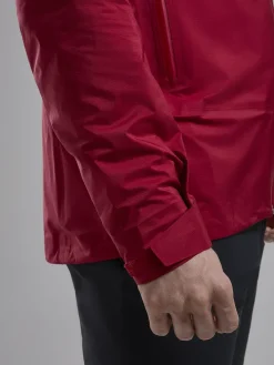 Waterproof Jackets-Montane Mens Cetus Lite Jacket - Acer Red