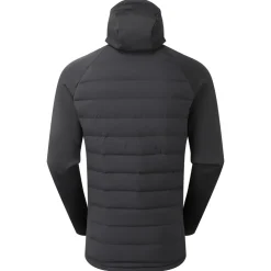 Insulated Jackets-Montane Mens Composite Hoodie - Black