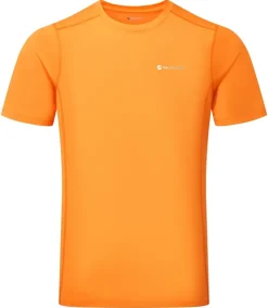 T-Shirts & Baselayers-Montane Mens Dart Lite T Shirt - Nagami Orange
